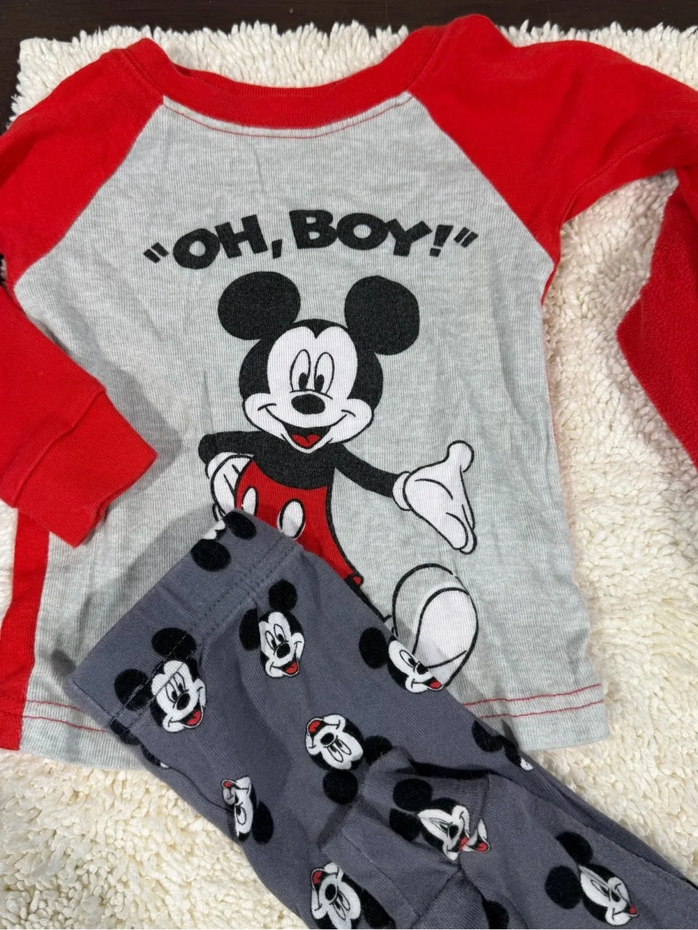 Disney Red  Mickey Mouse sets 12m
